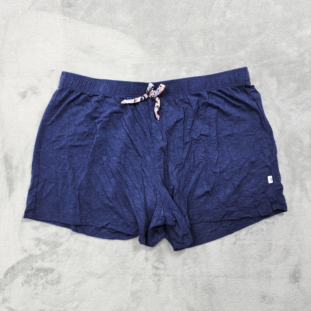 J+B Jane & Bleecker Shorts Womens S Blue Modal Jersey Sleep Pajama Lounge Casual